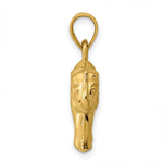 14k Elephant Pendant - Product Photo