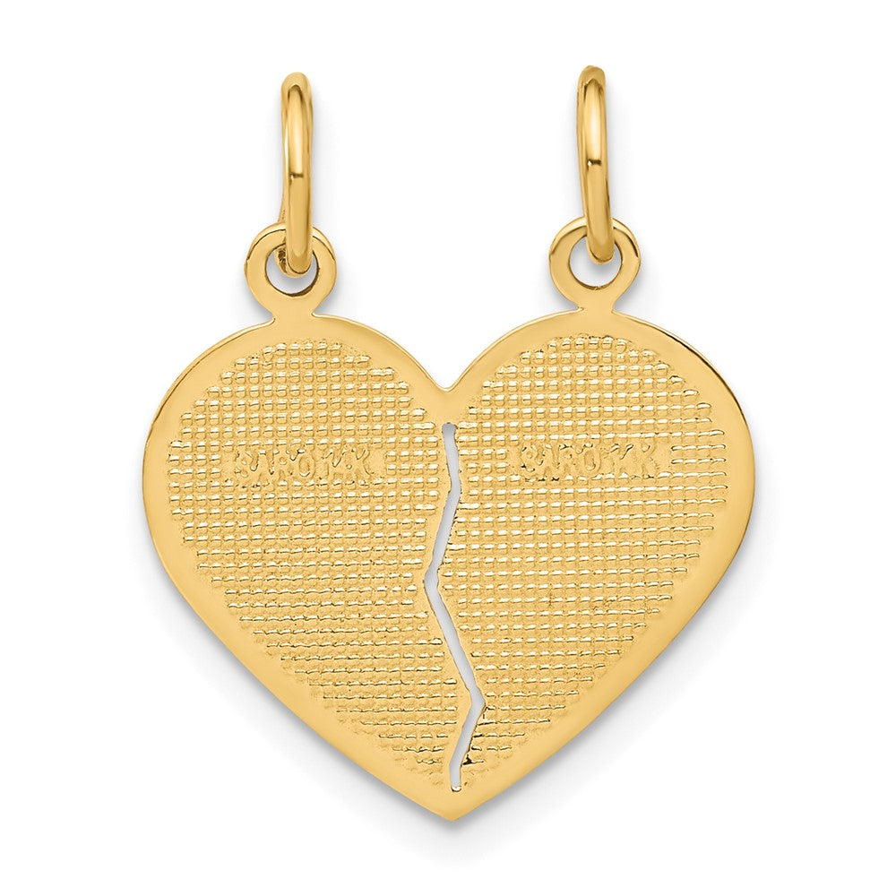 14k Break-apart MOM-DAUGHTER Charm - Product Photo