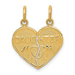 14k Break-apart MOM-DAUGHTER Charm - Product Photo