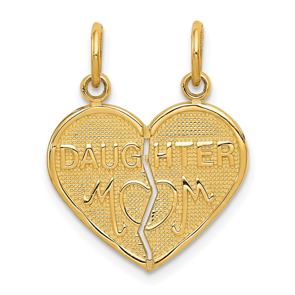 14k Break-apart MOM-DAUGHTER Charm - Product Photo