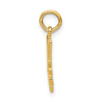 14K Yellow Gold MOM Charm - Product Photo