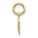 14k MOM Heart Charm - Product Photo