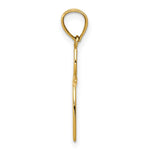 14k Passion Cross Charm - Product Photo
