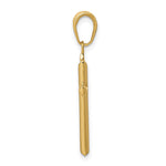 10K / 14K Yellow Gold Reversible Latin Cross Pendant - Product Photo