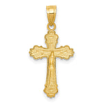 14k Small Crucifix Charm - Product Photo