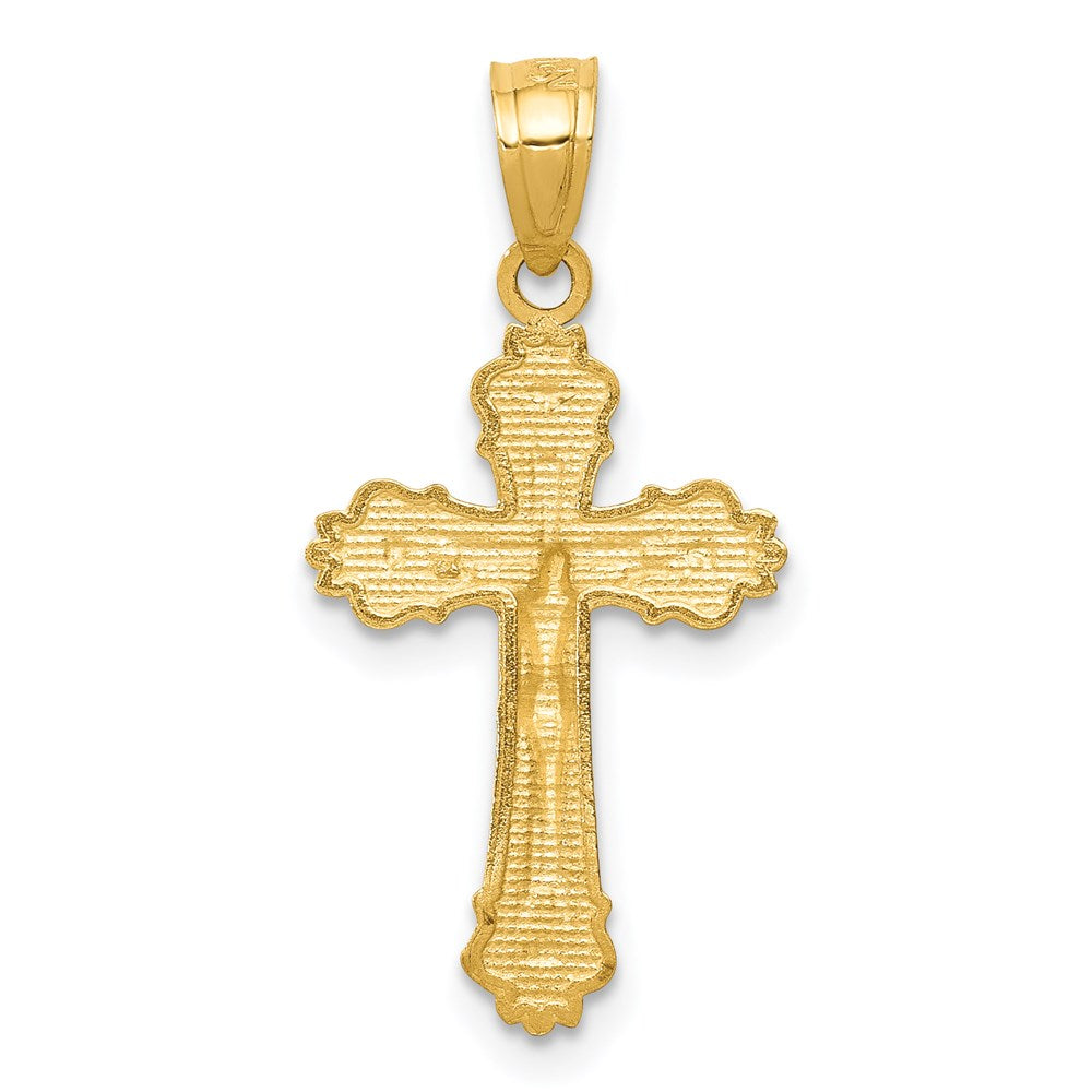 14k Small Crucifix Charm - Product Photo