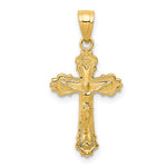 14k Small Crucifix Charm - Product Photo