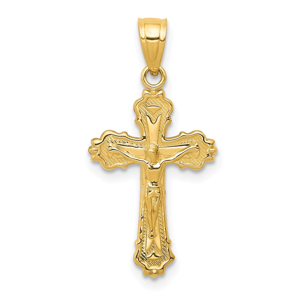 14k Small Crucifix Charm - Product Photo