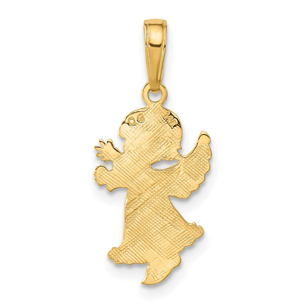 14k Angel Pendant - Product Photo