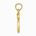 10K / 14K Yellow Gold Chai Pendant - Product Photo
