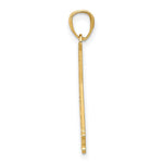 14k CALIFORNIA State Map Pendant - Product Photo