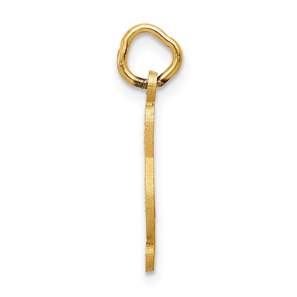14k Treble Clef Charm - Product Photo