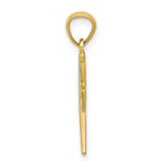 14k w/Rhodium Dragonfly Pendant - Product Photo