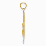 10K / 14K Yellow Gold Crucifix Pendant - Product Photo