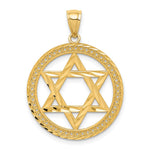 14K Star of David Pendant - Product Photo