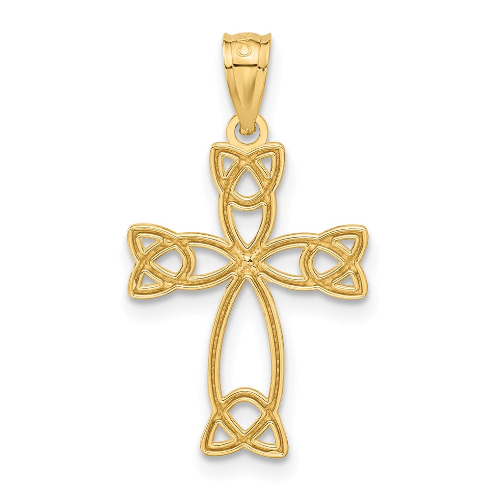 14K Celtic Knot Cross - Product Photo
