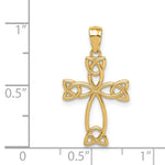 14K Celtic Knot Cross - Product Photo