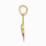 14K Yellow & Rhodium with Rhodium The Last Supper Pendant - Product Photo