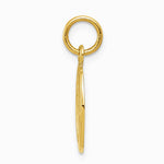 14K Yellow Gold Saint Christopher Medal Charm - Product Photo