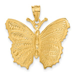 14K Yellow Gold Butterfly Charm - Product Photo