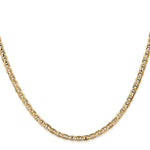 14k 3mm Concave Anchor Chain - Product Photo