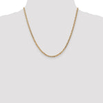 14k 3mm Concave Anchor Chain - Product Photo
