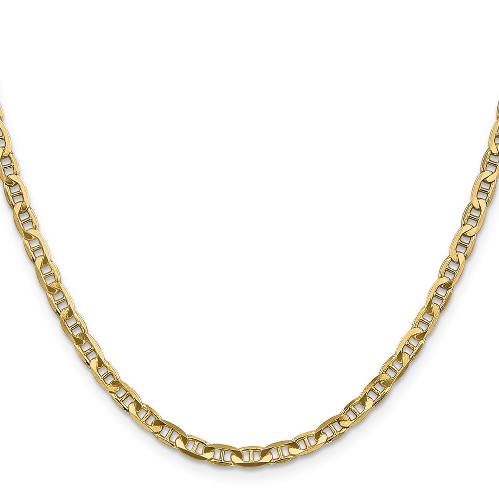 14k 3.75mm Concave Anchor Chain - Product Photo