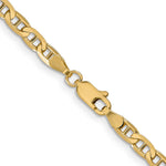 14k 3.75mm Concave Anchor Chain - Product Photo