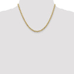 14k 3.75mm Concave Anchor Chain - Product Photo