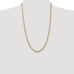14k 3.75mm Concave Anchor Chain - Product Photo