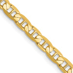 14k 3.75mm Concave Anchor Chain - Product Photo