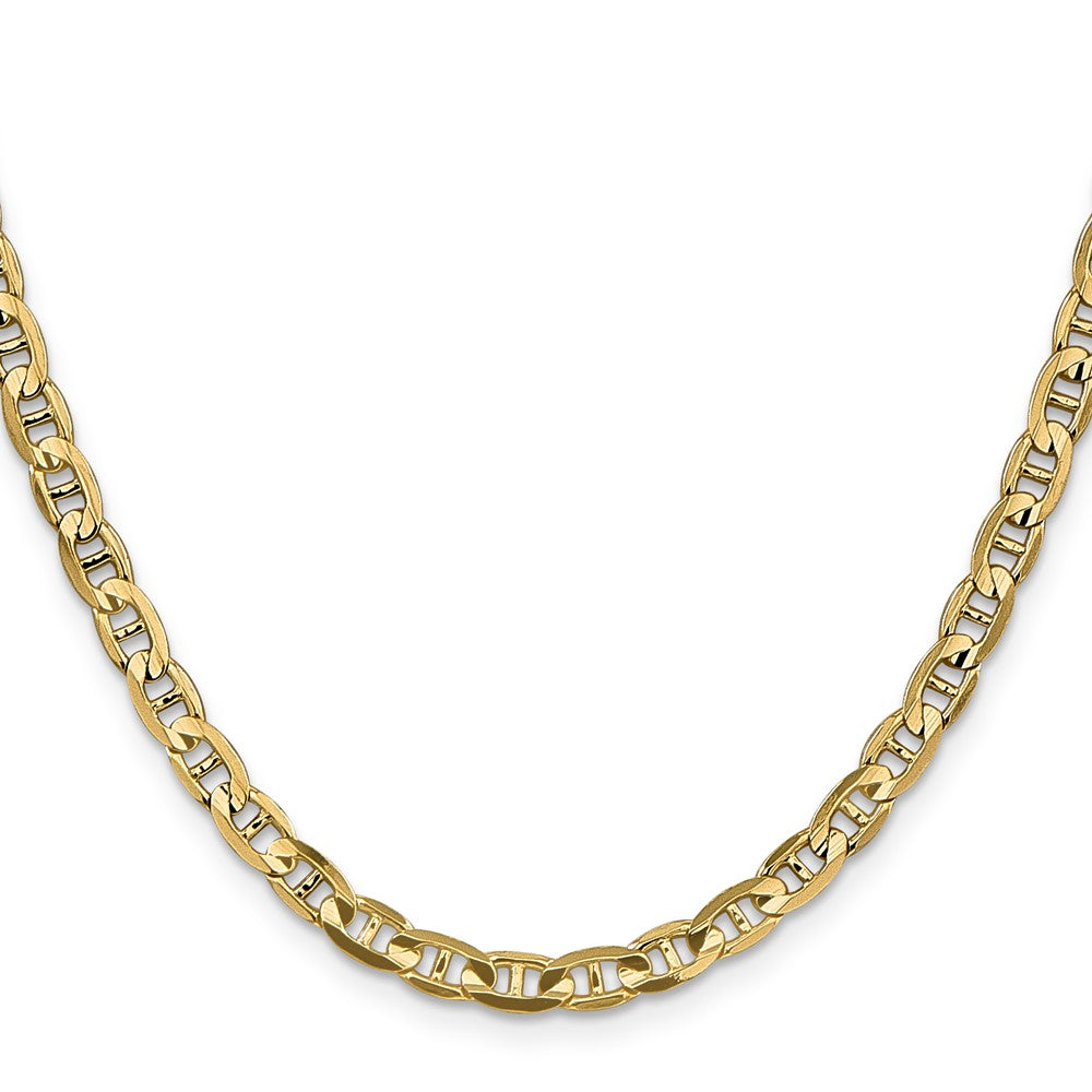 14k 4.5mm Concave Anchor Chain - Product Photo