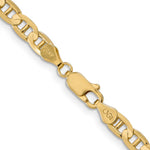14k 4.5mm Concave Anchor Chain - Product Photo