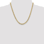 14k 4.5mm Concave Anchor Chain - Product Photo