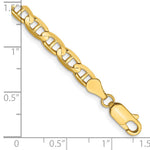14k 4.5mm Concave Anchor Chain - Product Photo
