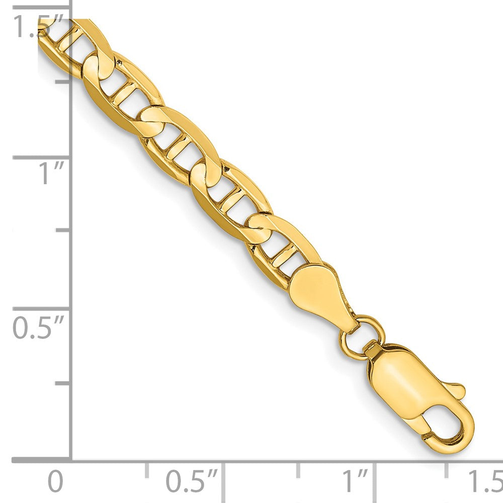 14k 4.5mm Concave Anchor Chain - Product Photo