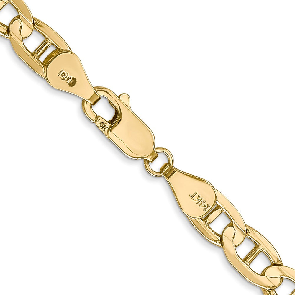 14k 5.25mm Concave Anchor Chain - Product Photo