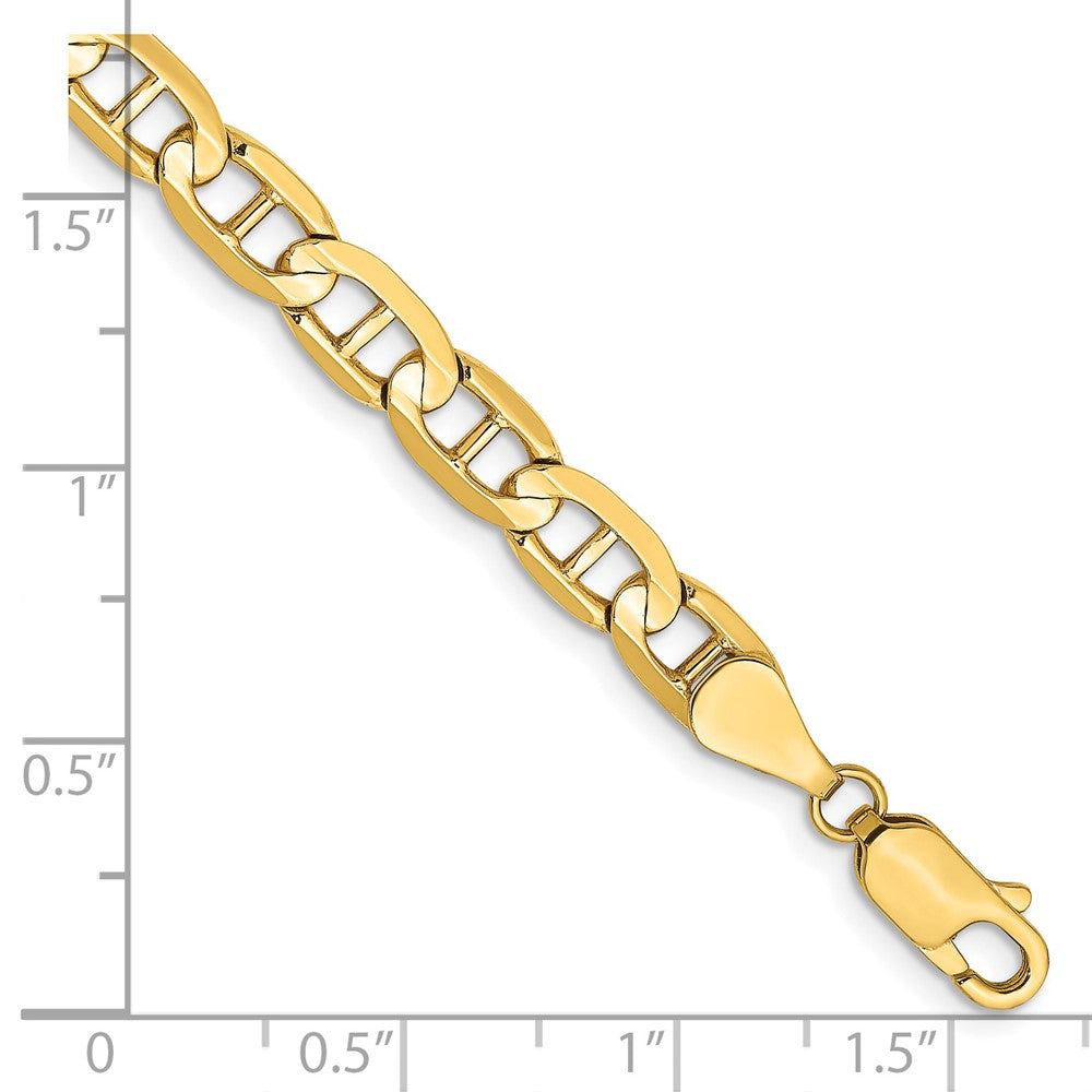 14k 5.25mm Concave Anchor Chain - Product Photo