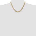 14k 7mm Concave Anchor Chain - Product Photo