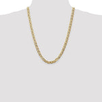 14k 7mm Concave Anchor Chain - Product Photo