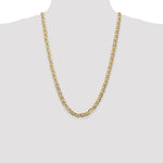 14k 7mm Concave Anchor Chain - Product Photo