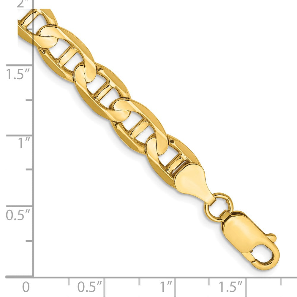 14k 7mm Concave Anchor Chain - Product Photo