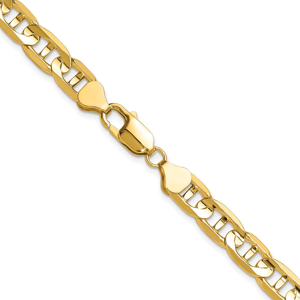 14k 8mm Concave Anchor Chain - Product Photo
