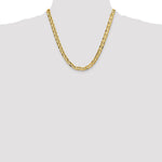 14k 8mm Concave Anchor Chain - Product Photo