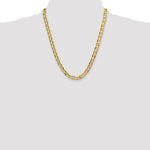 14k 8mm Concave Anchor Chain - Product Photo