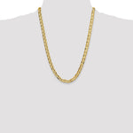 14k 8mm Concave Anchor Chain - Product Photo