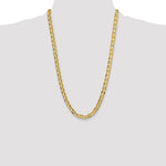 14k 8mm Concave Anchor Chain - Product Photo