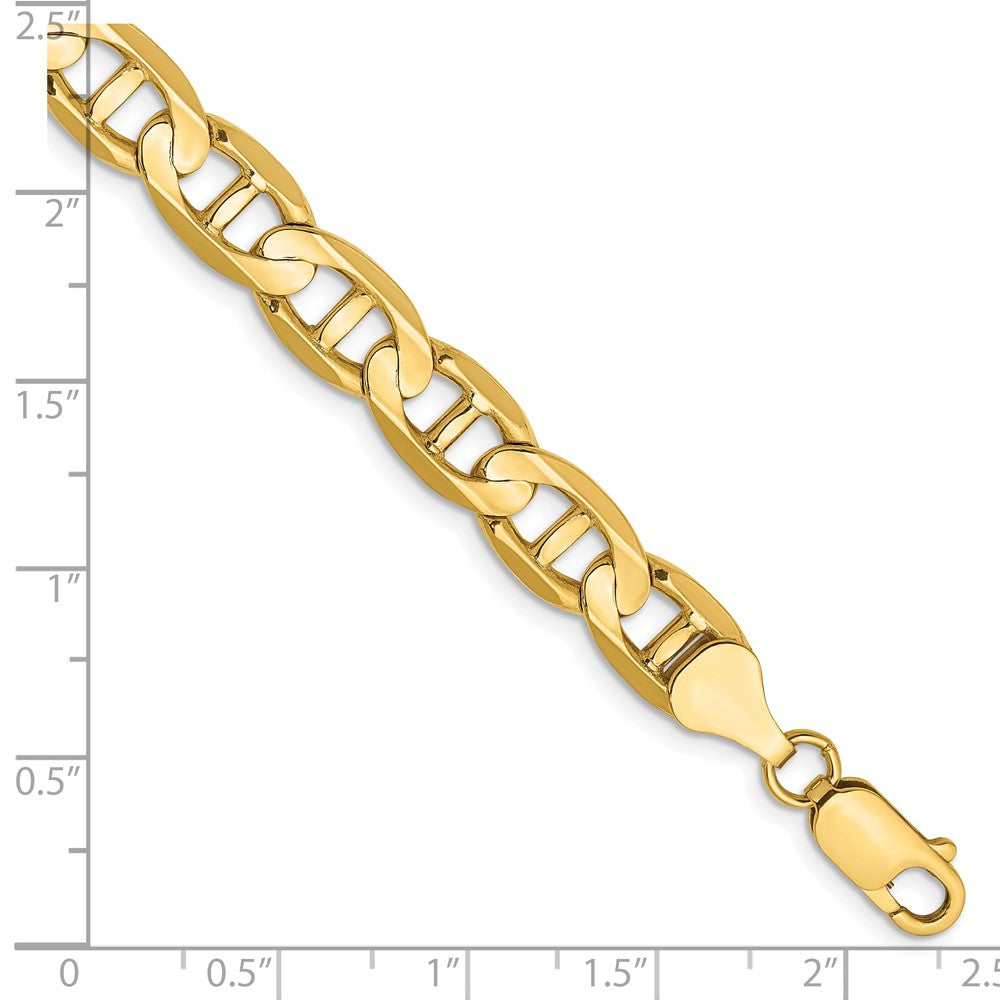 14k 8mm Concave Anchor Chain - Product Photo