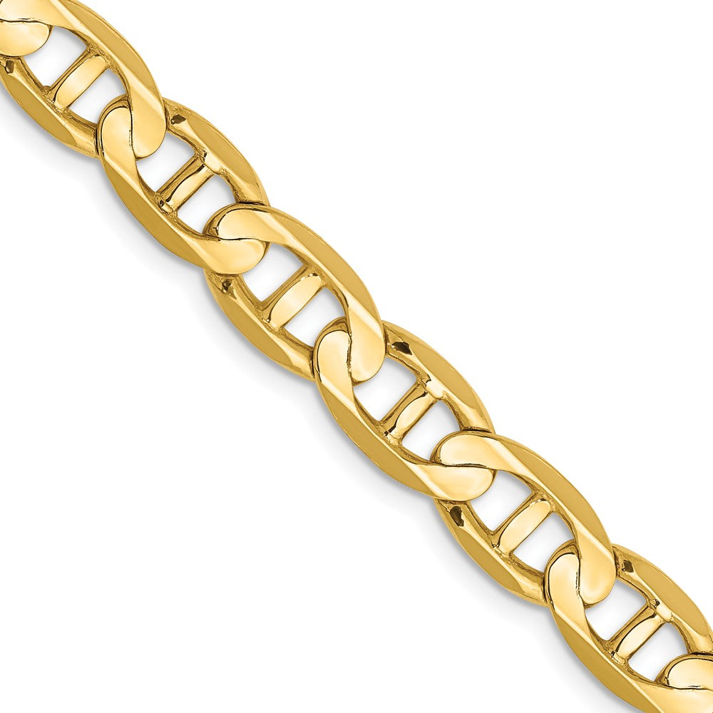 14k 8mm Concave Anchor Chain - Product Photo