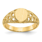 14k Signet Ring - Product Photo